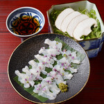 和食鉄板 銀座 朔月 - はもの蒸ししゃぶ