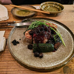 中町食堂 - 粗挽きラムハンバーグ