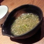 俺の魚を食ってみろ!! - (2014/8/27)お通しはオクラとナメコの擦り流し