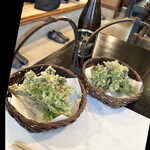 郷土料理ともん - 天然コシアブラの天麩羅　オプション2人前　　byまみこまみこ