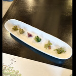郷土料理ともん - 山菜の盛り合わせ　byまみこまみこ
