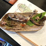 郷土料理ともん - ヤマメの塩焼き　取皿　　byまみこまみこ