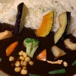 いんでいら 道玄坂店 - ベンガルカレー　野菜トッピング