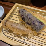 那かむら - 野菜3種のうち  なす  しめじ