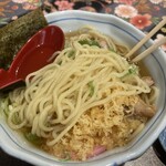 山形十割そば処 紅 - 麺の様子