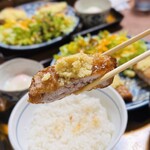 鉢の木 - 生姜焼き