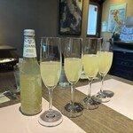 オステリア　デル　タンブーロ - 写真用にと、シェフが並べてくださいました