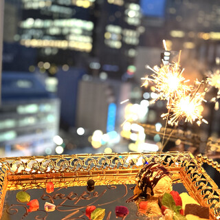 記念日・誕生日のサプライズプレートご用意致します