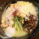 麺酒房 龍安 - 鶏節塩らーめん（大盛）