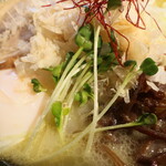 麺酒房 龍安 - かいわれ大根