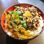 麺酒房 龍安 - 急遽追加したミニ高菜丼♪