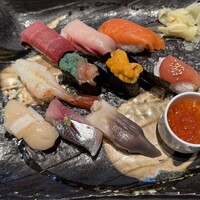 おたる政寿司 新宿店 - 握り11貫