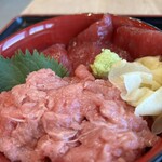 お魚いちば おかせい - 特選まぐろ丼　ご飯少なめ（わかるかな…）