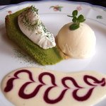 シャンソニエ - 抹茶ケーキ（スペシャルミニコース）