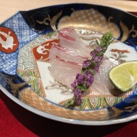 鮨白 - 鯛のお造り