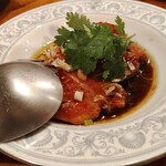 頂頂 - 海南鶏ハーフ