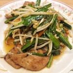 餃子の王将 - ニラレバ炒め(2025年5月27日)