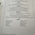 Majestic Cafe' Bistrot - 店内メニュー