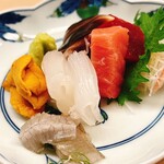 割烹 白鷹 - 中トロと赤身は塩釜の延縄。やま幸から直送です