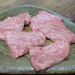 焼肉 初栄 - 特選焼肉定食（ロース）3400円