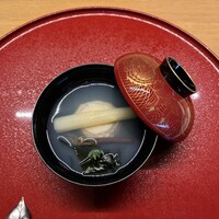 日本料理 木の花 - 椀盛り（蛤）