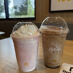 McDonald's - ドリンク写真:あんまいのとコーラフローズン