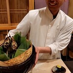 銀座 きた川 - 琵琶湖の鮎