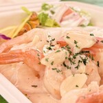 CAMARON SHRIMP WAGON - 料理写真:クリーミーなのよー