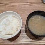 とんかつ成蔵 - ご飯少なくなっちゃって