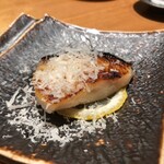 鮨 こしかわ - 西京焼きにパルミジャーノ