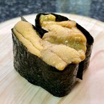 市場寿し - ウニ