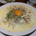 Italian Kitchen VANSAN プレナ幕張店 - スープカルボナーラパスタ