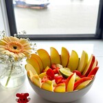 AH Spaarndammerdijk - リンゴをきれいに並べました