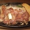 1ポンドのステーキハンバーグ タケル 福島店