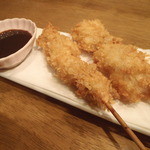 Kawachiya - 鶏もも串カツ