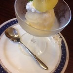 トマト - 白桃のシャーベット