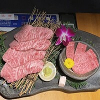 吟味屋 天満店 - 特選焼きしゃぶ　特選塩物