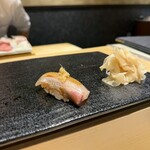 名古屋 栄 鮨 栄華 - シマアジ