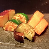 ビフテキのカワムラPremium 北新地店 - 季節の野菜ソテー