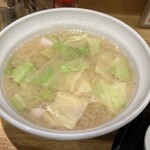 とんかつ 美濃屋 - 豚汁