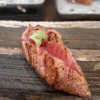 築地青空三代目  銀座三越 - 大トロ炙り