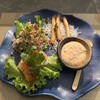Benjarong Restaurant - 料理写真:①海老春巻 ラープムー(豚肉香草和え) 鶏の生春巻