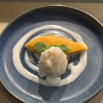 Benjarong Restaurant - ④カオニャオマムアン(マンゴーともち米 ココナッツミルクソース)