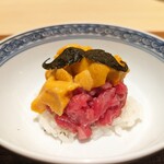 江戸焼肉 - サーロインの丼
