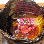 江戸焼肉 - 神谷商店サガリと純血但馬万葉牛リブカブリ