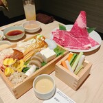 銀座しゃぶ輝 黒毛和牛しゃぶしゃぶ専門店 - 