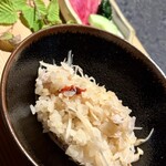 日本焼肉はせ川 別亭 - 　つりきんめ鯛と新生姜の土鍋ご飯