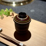 日本焼肉はせ川 別亭 - 小吸物　新牛蒡すり流し