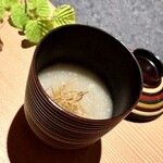 日本焼肉はせ川 別亭 - 小吸物　新牛蒡すり流し