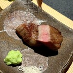 日本焼肉はせ川 別亭 銀座店 - 和牛　神のタン